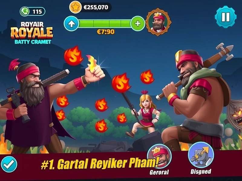 ScarFall The Royale Combat Mod APK गेमप्ले