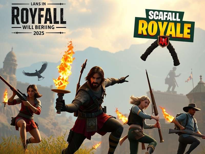 ScarFall 2025 गेमप्ले - एक्शन से भरपूर बैटल रॉयल गेमिंग अनुभव