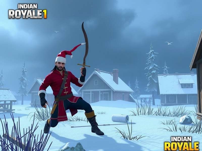 Scarfall The Royale Combat गेमप्ले स्क्रीनशॉट