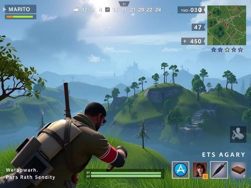 ScarFall The Royale Combat ऑफ़लाइन गेमप्ले स्क्रीनशॉट