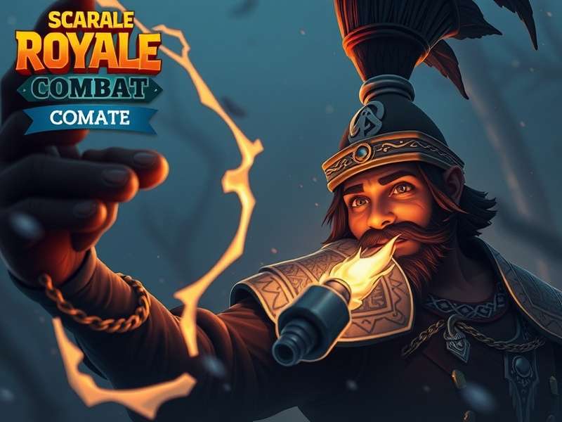 ScarFall The Royale Combat गेमप्ले स्क्रीनशॉट