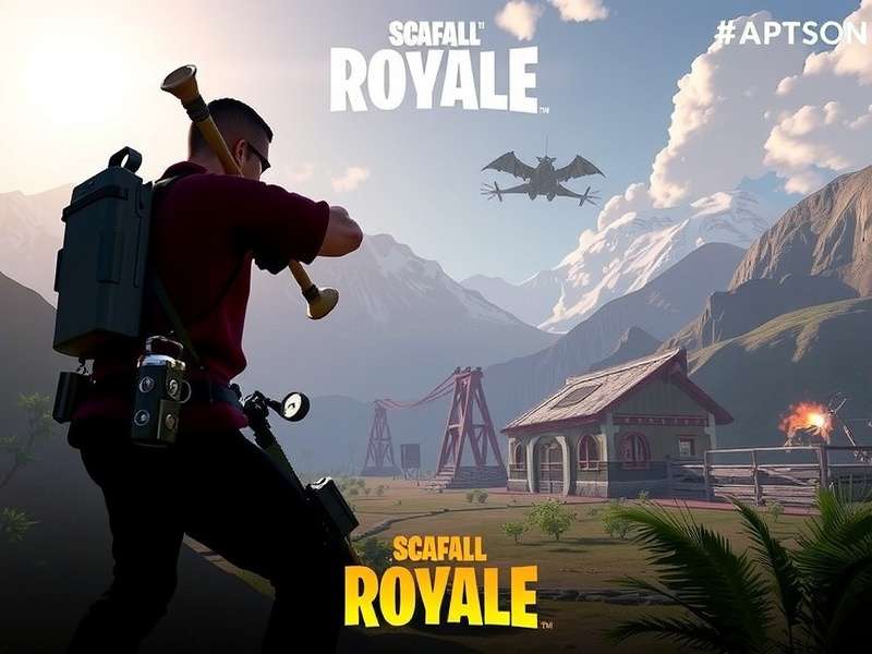 Scarfall The Royale Combat 2025 Gameplay Screenshot