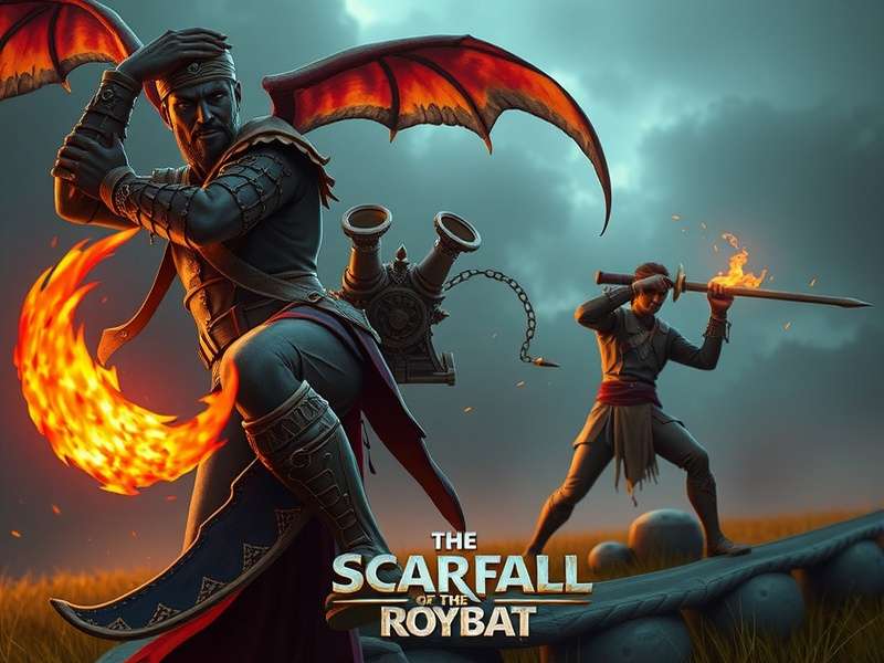 ScarFall The Royale Combat ऑफलाइन और ऑनलाइन मोड स्क्रीनशॉट