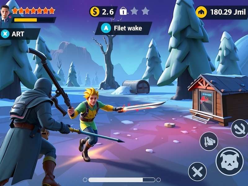 ScarFall The Royale Combat Android Gameplay Freezing Screenshot