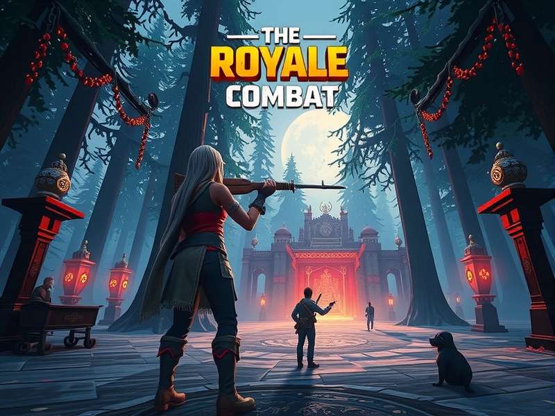 ScarFall The Royale Combat 2023 गेमप्ले स्क्रीनशॉट