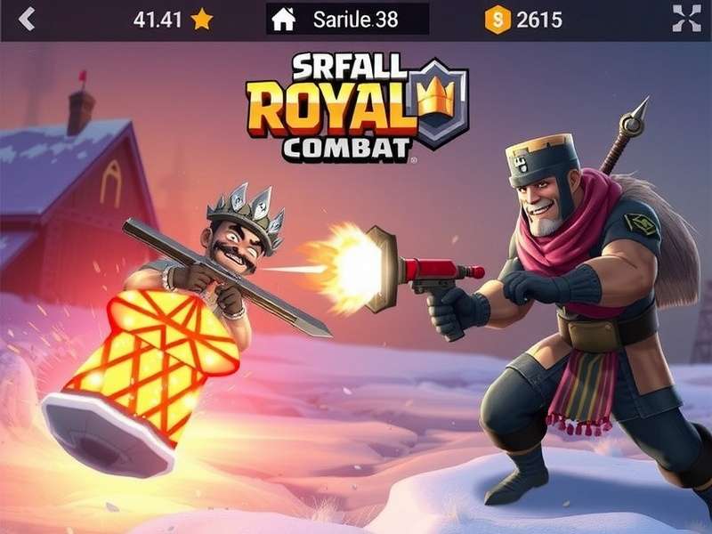 ScarFall The Royale Combat Mod APK Gameplay Screenshot