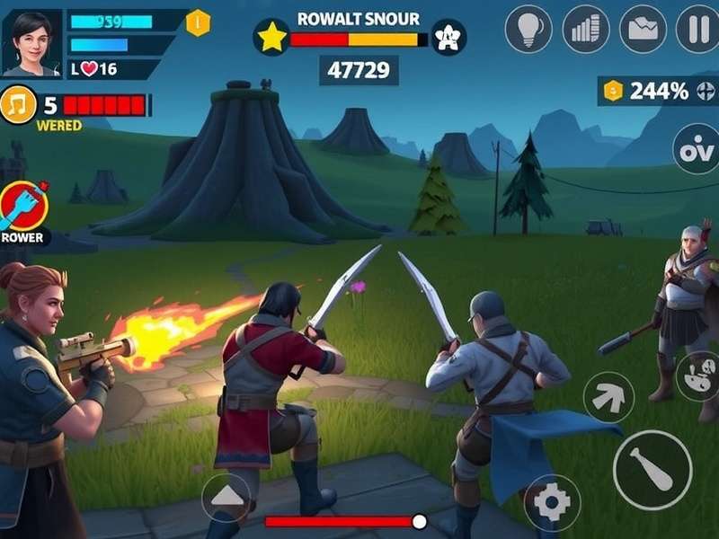 ScarFall The Royale Combat Android Gameplay Screenshot