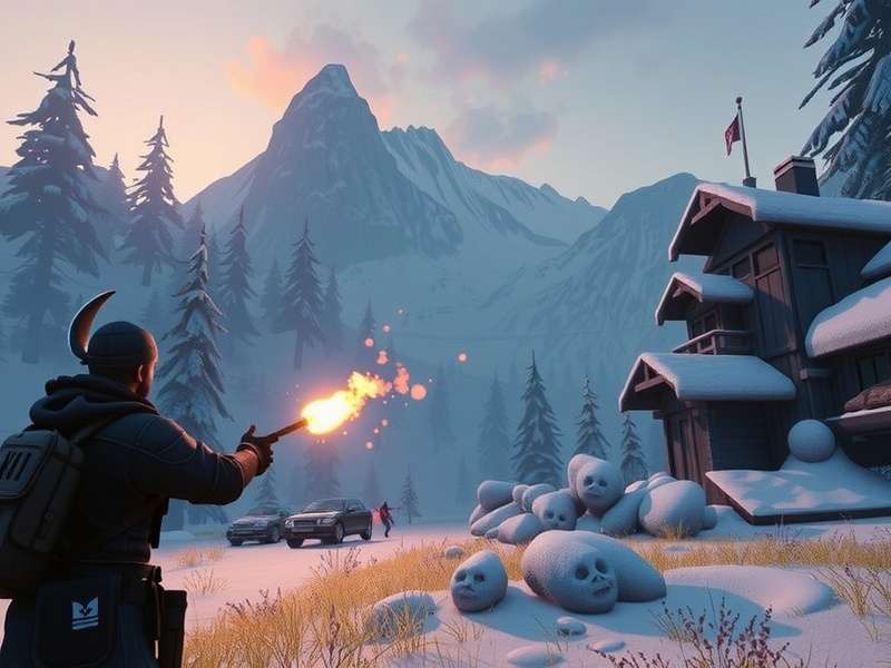 ScarFall The Royale Combat गेम सेटिंग्स स्क्रीन