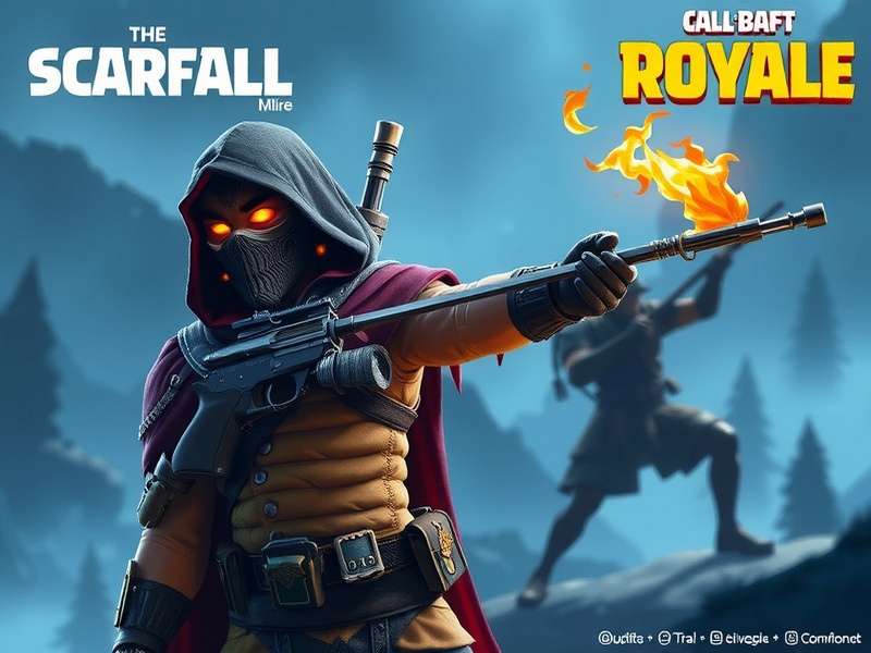 ScarFall The Royale Combat गेमप्ले स्क्रीनशॉट