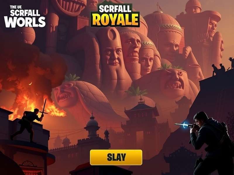 ScarFall The Royale Combat प्रो सेटिंग्स इंटरफ़ेस