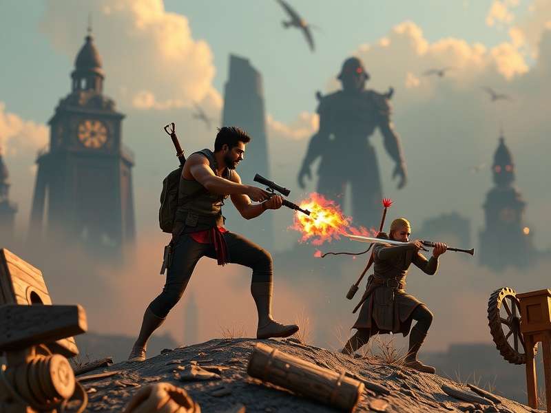 ScarFall The Royale Combat गेमप्ले स्क्रीनशॉट - Techno Gamerz गेमिंग स्टाइल