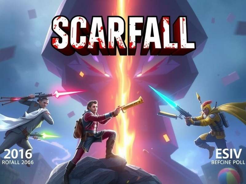 Scarfall The Royale Combat gameplay screenshot