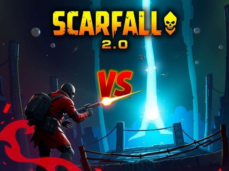ScarFall 2.0 और ScarFall The Royale Combat की तुलना