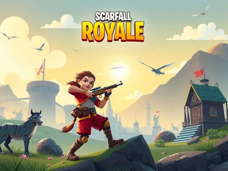 ScarFall The Royale Combat Android Gameplay Screenshot