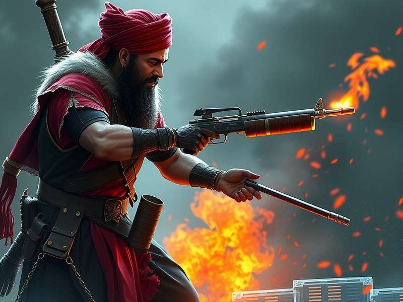 ScarFall The Royale Combatant गेमप्ले स्क्रीनशॉट