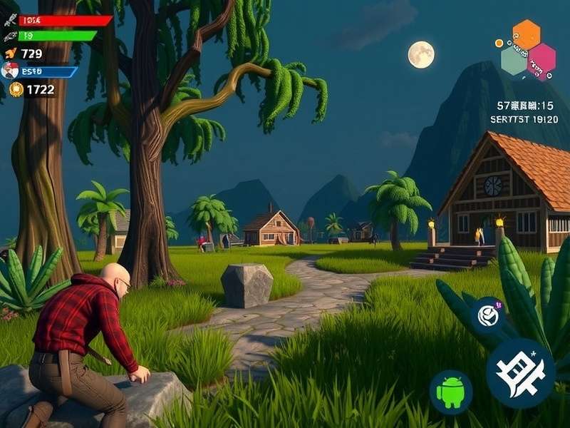 ScarFall The Royale Combat गेमप्ले स्क्रीनशॉट