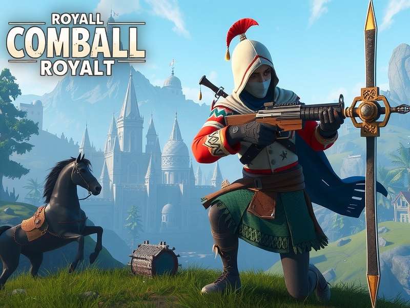 ScarFall The Royale Combat 2025 Mod गेमप्ले स्क्रीनशॉट