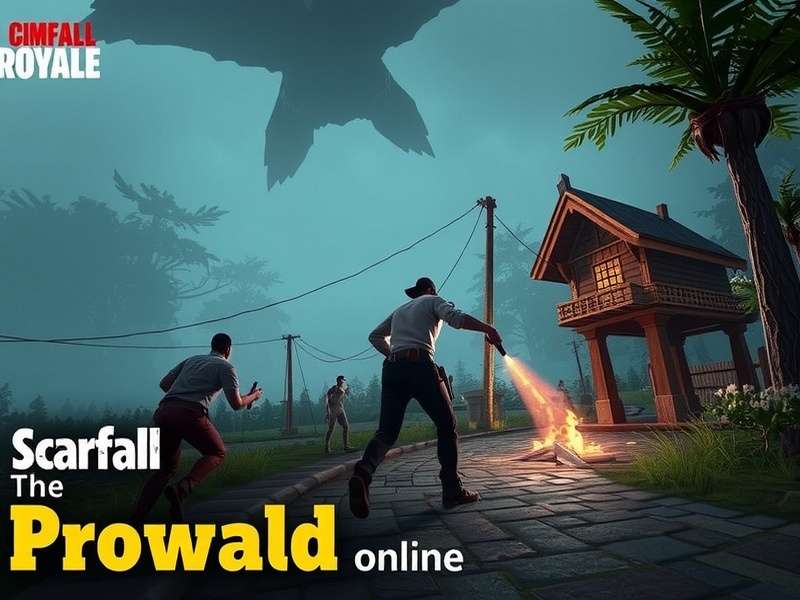 ScarFall The Royale Combat ऑफ़लाइन मोड स्क्रीनशॉट