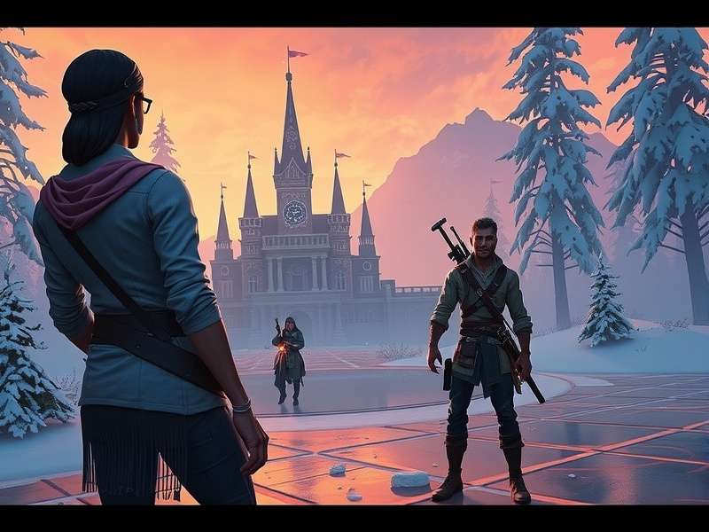 ScarFall The Royale Combat 2022 gameplay on PC showing intense battle action