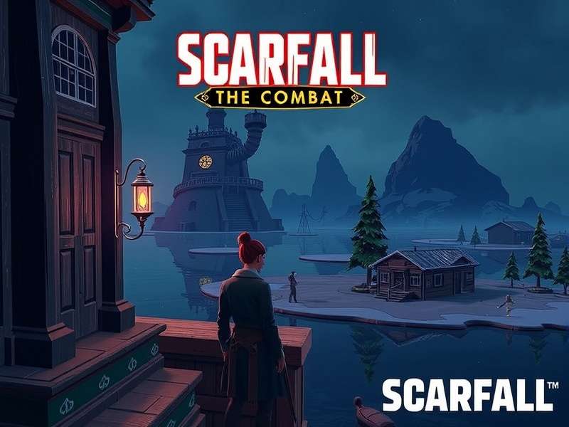 ScarFall The Royale Combat 2022 intense squad battle in urban area
