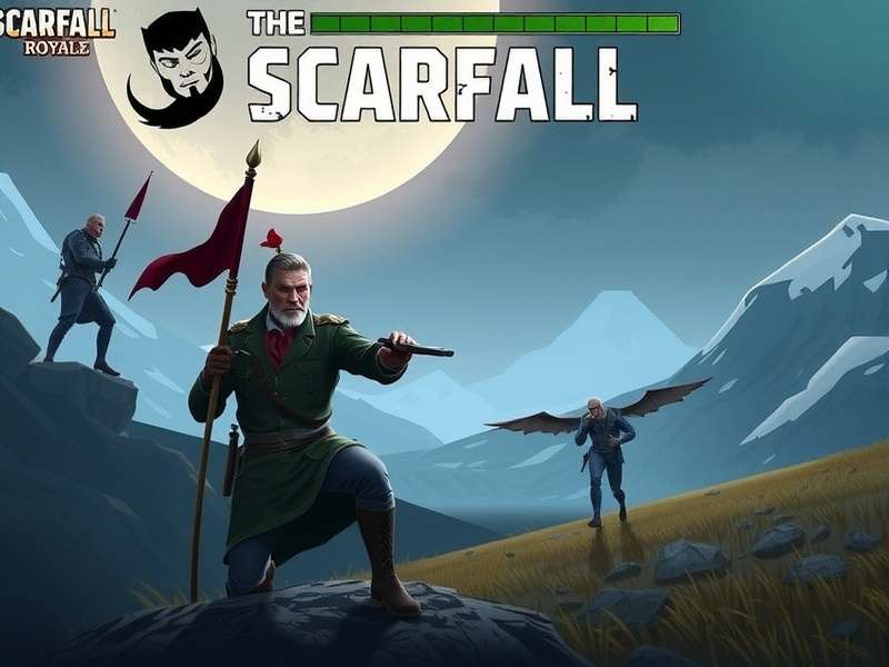 Scarfall 2.0 vs Scarfall The Royale Combat gameplay comparison featuring Hasib Mir