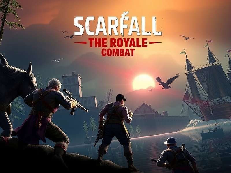 Scarfall The Royale Combat Gameplay Screenshot