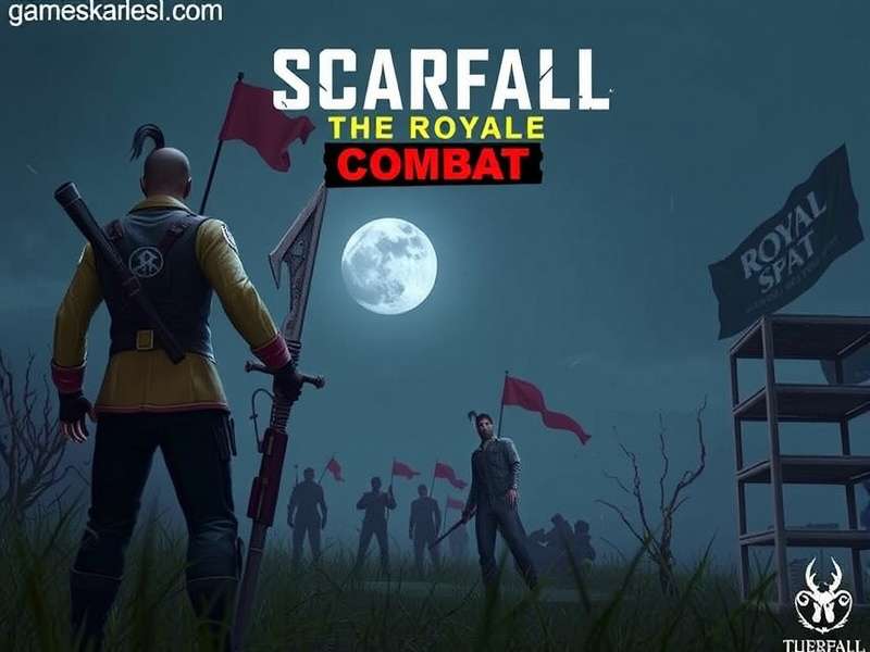 Scarfall The Royale Combat Android Download Screen