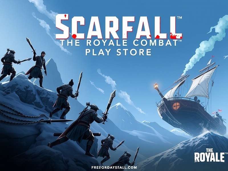 ScarFall DLC interface on Play Store showing various content packs