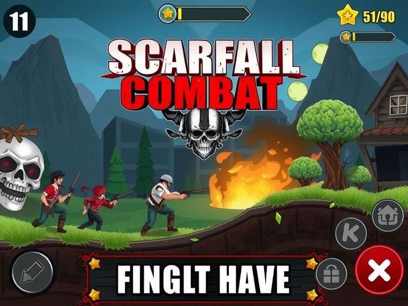 ScarFall The Royale Combat Gameplay Screenshot