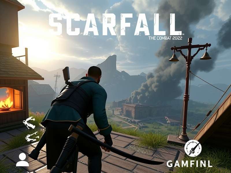 Scarfall The Royale Combat 2022 offline mode gameplay