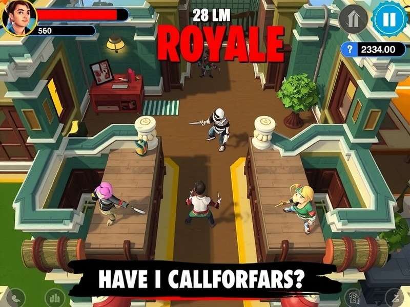 Scarfall The Royale Combat Android Gameplay Screenshot