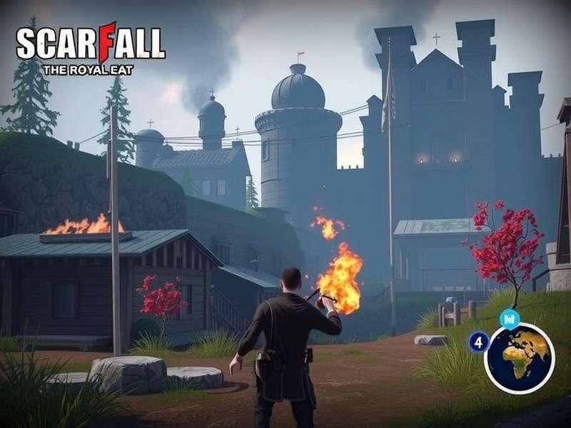 Indian esports tournament for ScarFall The Royale Combat with live audience