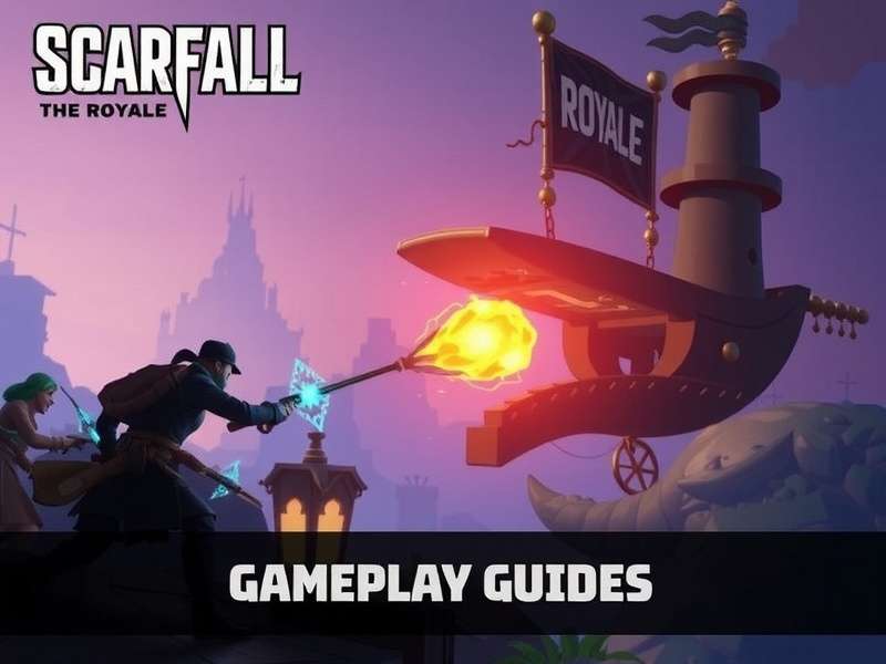 Scarfall The Royale Combat 2022 gameplay screenshot showing intense combat in a desert map