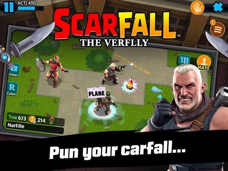 Scarfall The Royale Combat Android Gameplay Screenshot