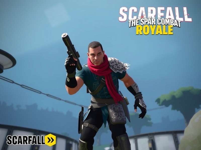 Scarfall The Royale Combat offline map showcasing Indian-inspired locations