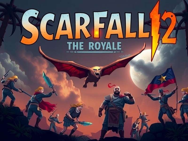 Scarfall The Royale Combat 2.0 Gameplay Screenshot