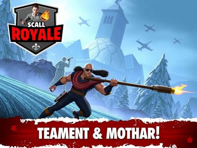 ScarFall The Royale Combat Offline Mod Apk gameplay on Android phone