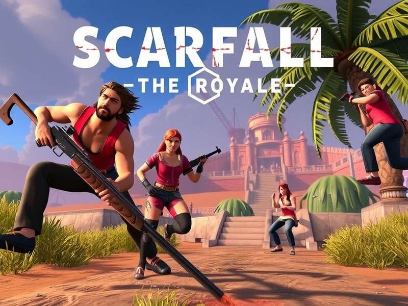 Scarfall The Royale Combat Gameplay 2025 — Battle Royale Action
