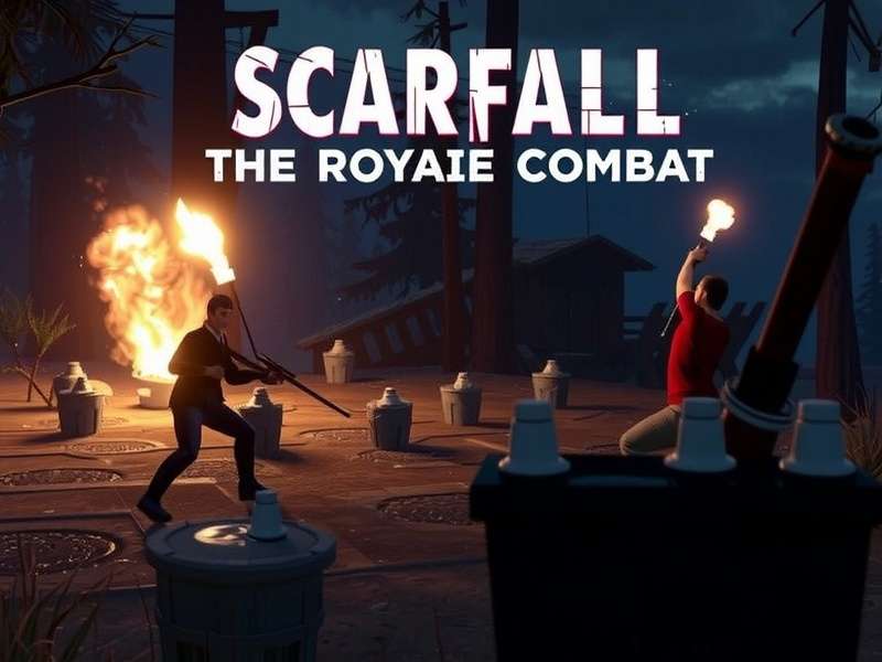 Scarfall The Royale Combat Gameplay 2025 Mod weapons tier chart with S/A/B/C tiers