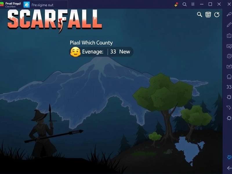 Scarfall The Royale Combat Aranya map featuring Monsoon Temple zone with Indian architectural design