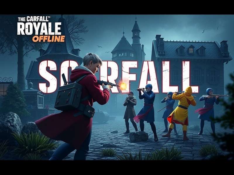 ScarFall The Royale Combat Offline Mode Gameplay Screenshot 2025