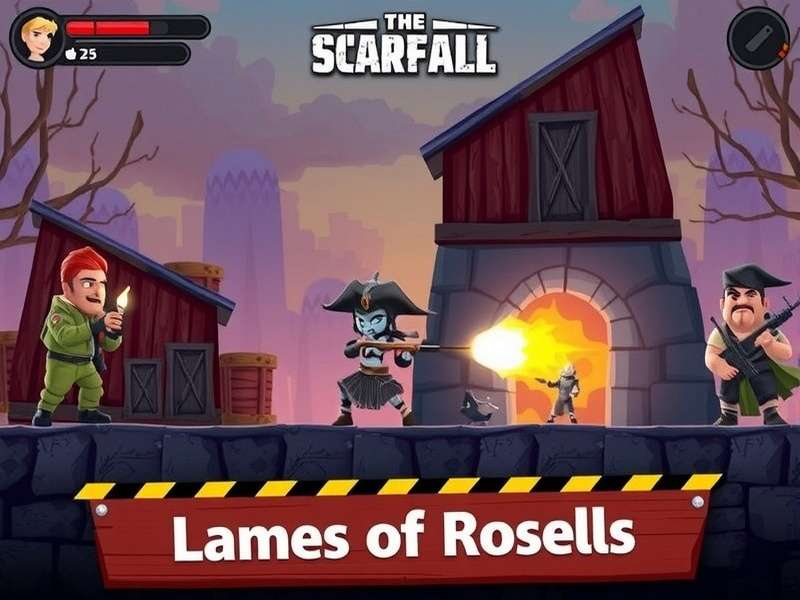 Scarfall The Royale Combat Apkcombo battle royale gameplay action screenshot