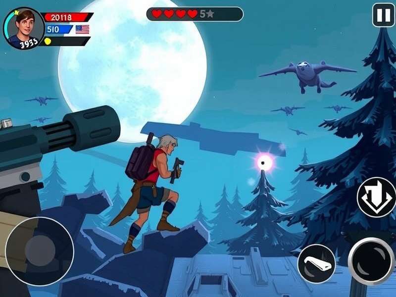 Scarfall The Royale Combat Apk Mod Free Roam Gameplay