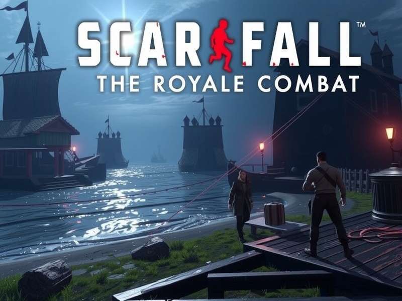 Scarfall The Royale Combat 2022 gameplay action screenshot