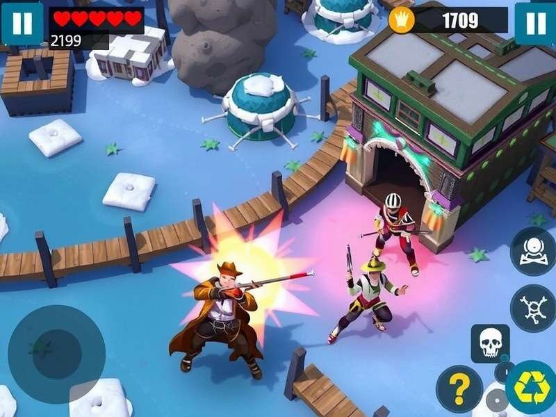 Scarfall The Royale Combat Android Gameplay — Battle Royale action on mobile
