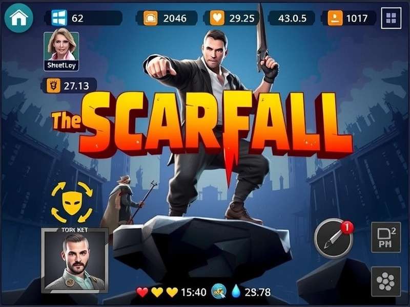 Scarfall The Royale Combat Android Gameplay Review IGN – Hero banner showing battle royale action
