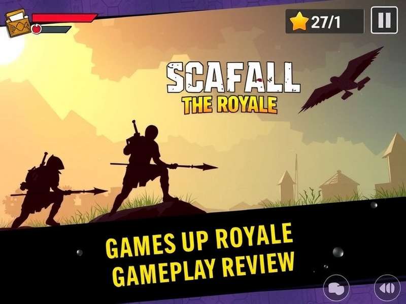 Scarfall The Royale Combat Android Gameplay Review - Battle Royale Action on Mobile