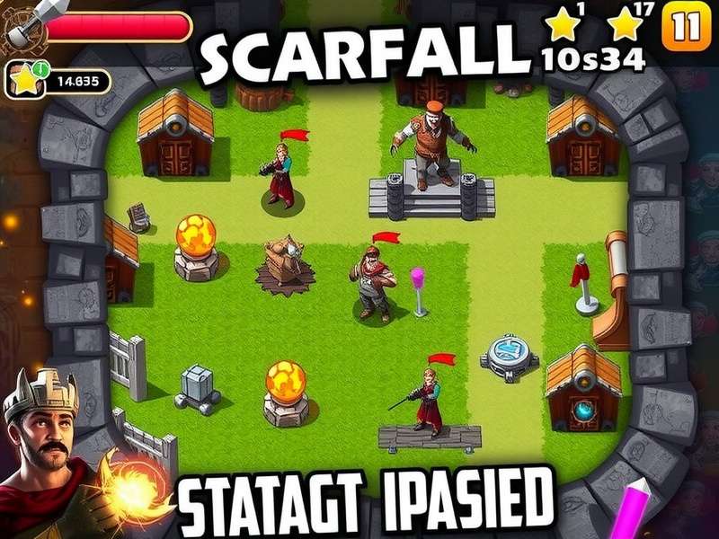 Scarfall The Royale Combat Apk For Android — action-packed battle royale gameplay on mobile