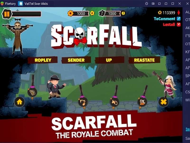 Scarfall The Royale Combat latest version gameplay screenshot India