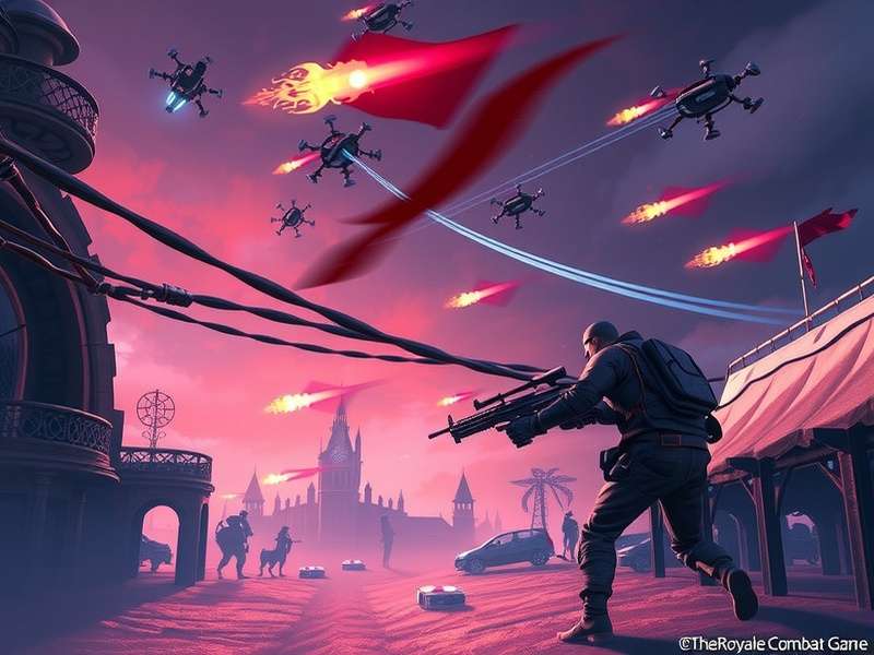 Scarfall The Royale Combat Game – intense battle royale action with squad gameplay